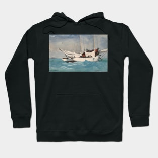 Key West, Hauling Anchor by Winslow Homer Hoodie